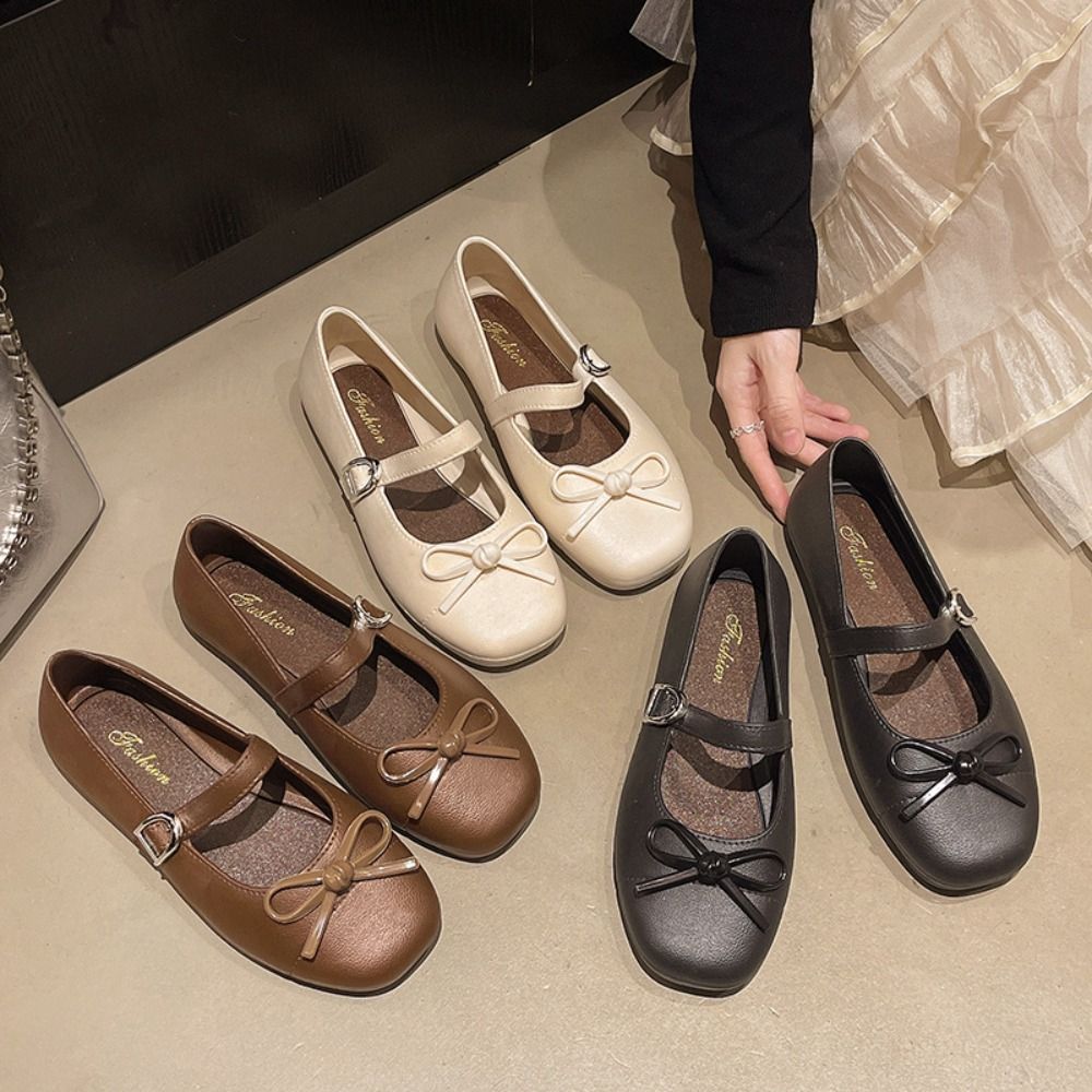 Heels - Sandalias Dulces con Lazo de Perlas