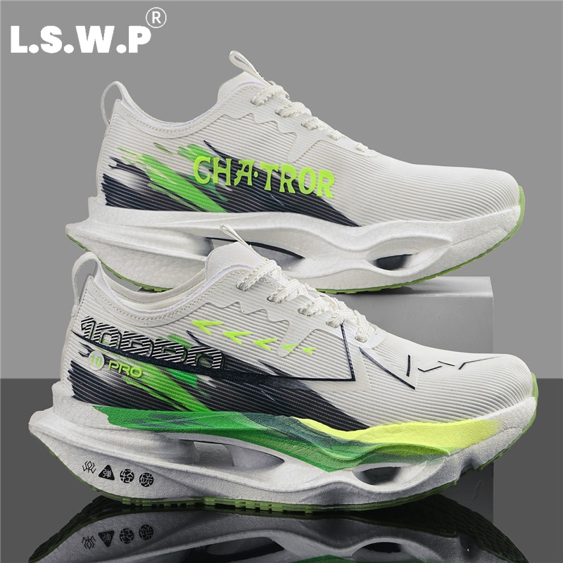 Breathable Mesh Athletic Shoes - Zapatillas deportivas informales para hombre, zapatillas